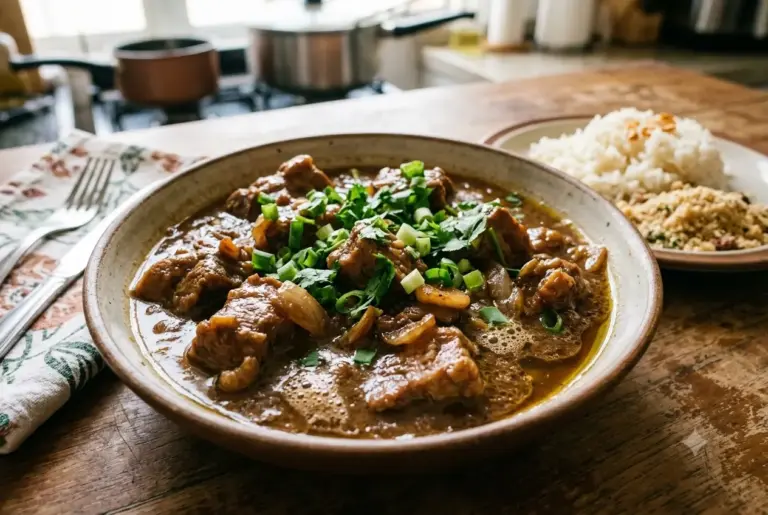 Carne de Porco ao Molho