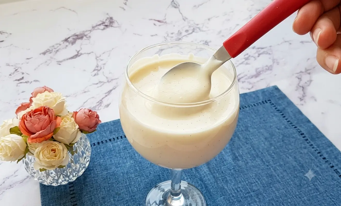 Creme de Leite Caseiro com 3 Ingredientes