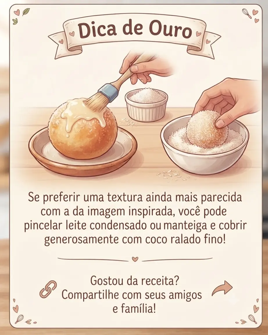Dica de Ouro bolinho de chuva