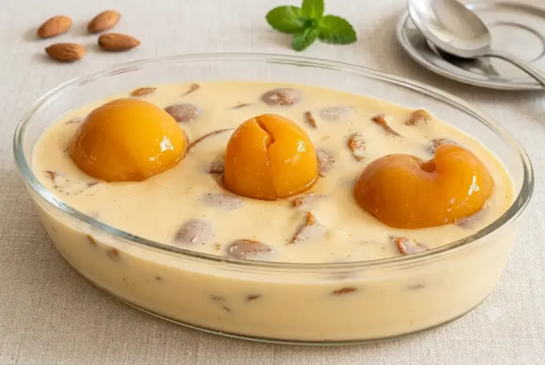 Gelado de pêssego