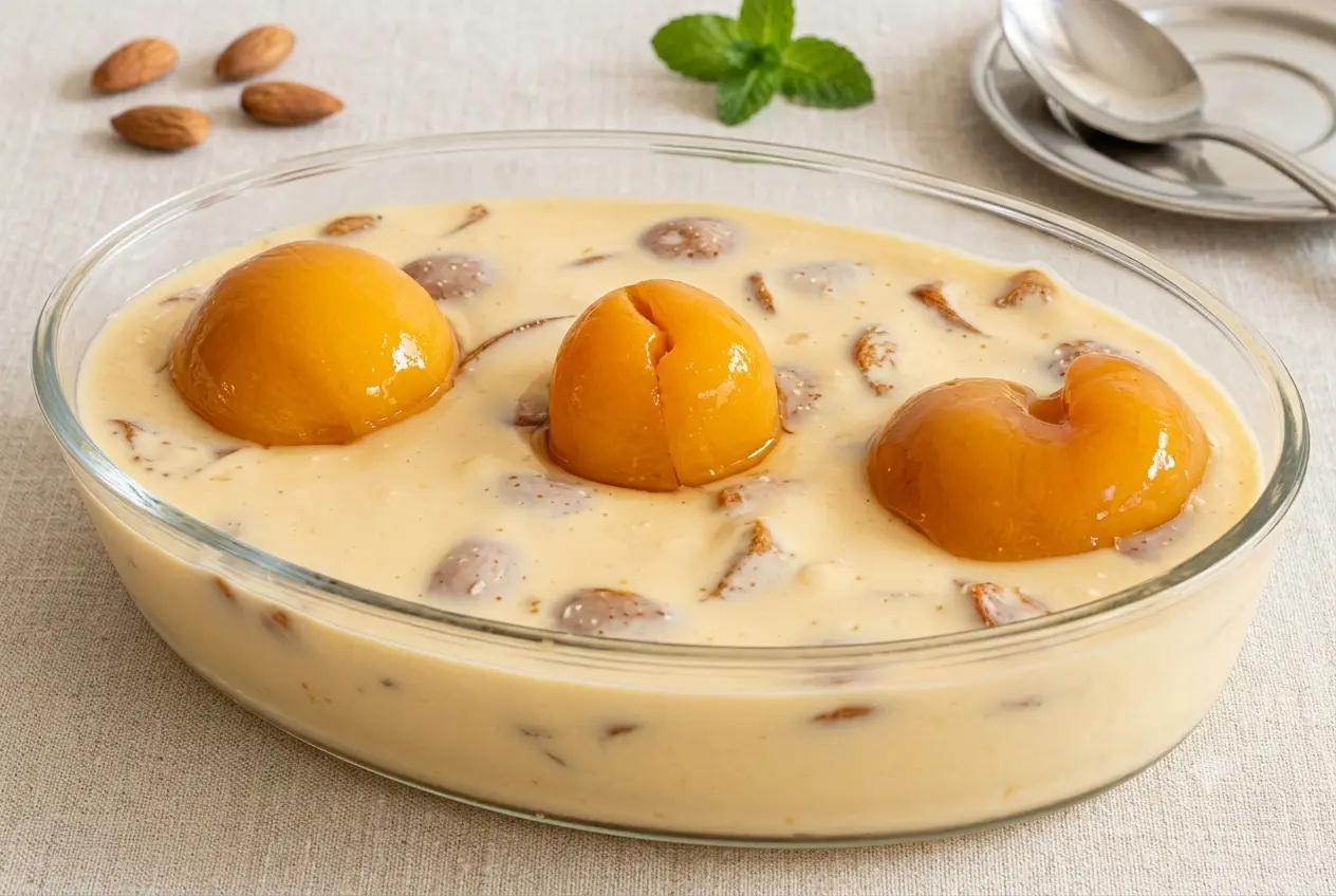 Gelado de pêssego