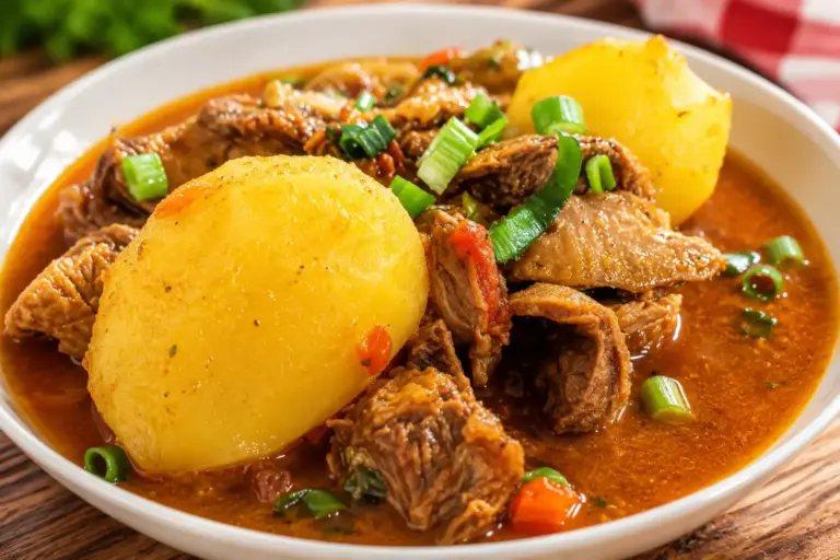 Moela com Batata