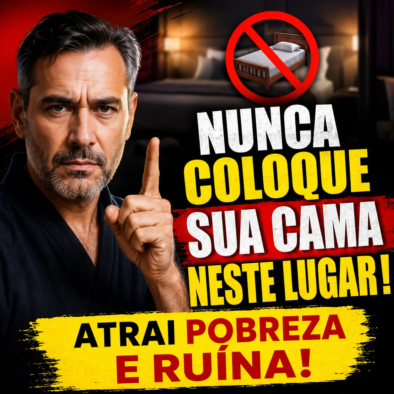 Nunca Coloque a Cama Dessa Forma no Quarto