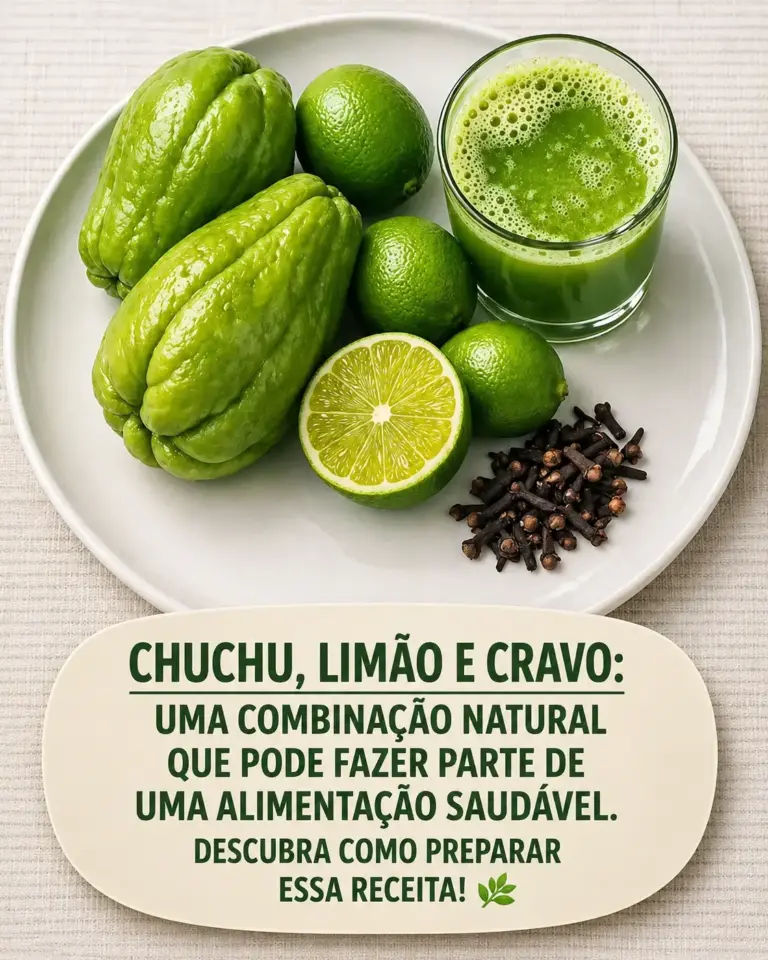 Suco de Chuchu com Limão e Cravo