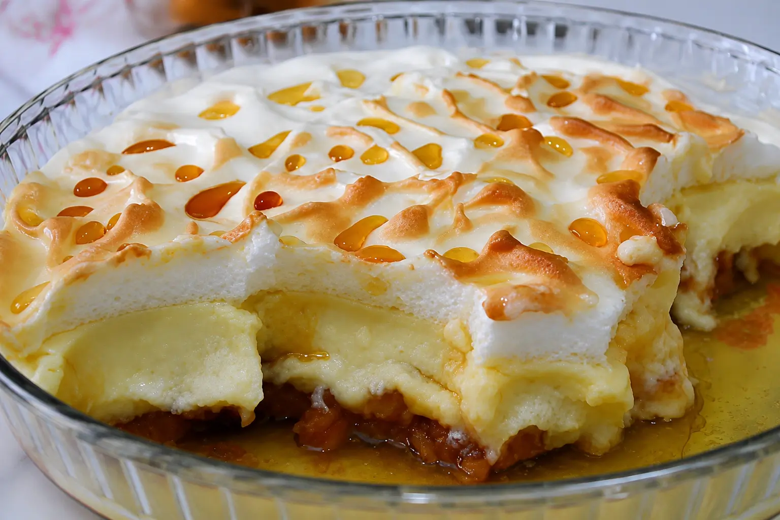Sobremesa de Banana com Creme