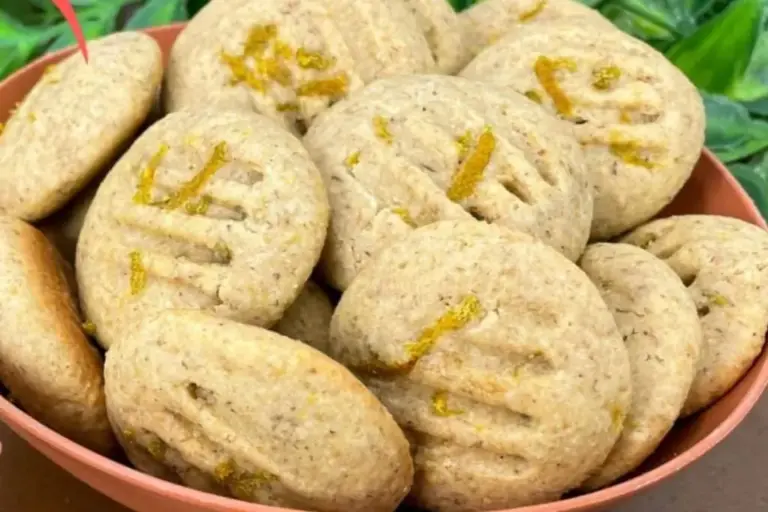 Biscoitinho sem glúten com laranja fica pronto em 20 minutos e leva poucos ingredientes - Imagem 1