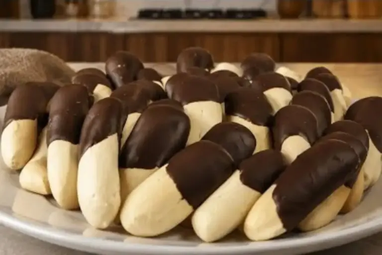 Biscoitinhos de leite condensado amanteigados com chocolate ficam prontos em 20 minutos de forno
