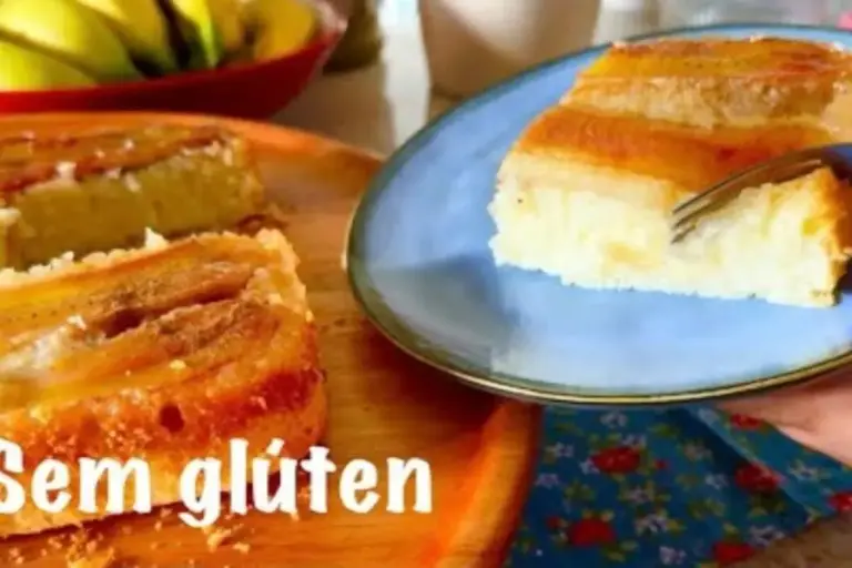 Bolo de banana sem glúten fica fofinho, aromático e aproveita frutas maduras - Imagem 1