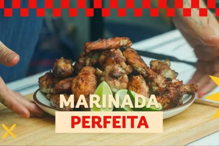 Frango para churrasco ganha marinada especial e fica mais suculento - Imagem 1