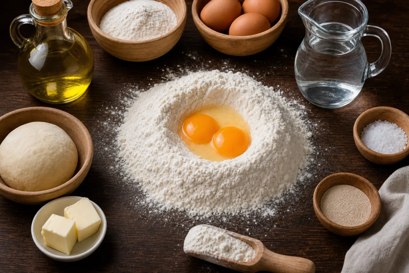 Ingredientes para acertar a massa | Receita Grátis Ingredientes para acertar a massa pão caseiro sem sovar