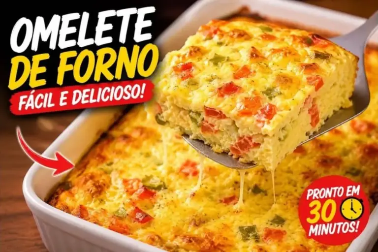 Omelete de forno low carb: receita prática, leve e fácil de fazer - Imagem 1