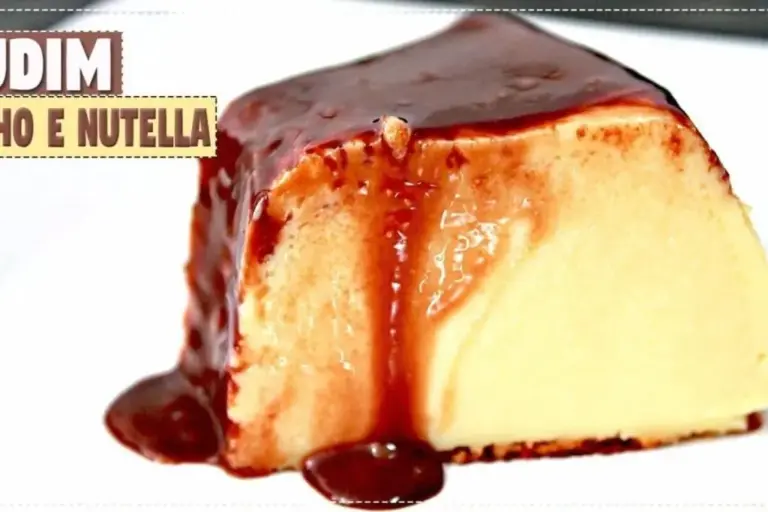 Pudim de leite Ninho com Nutella ganha destaque em receita cremosa e fácil - Imagem 1