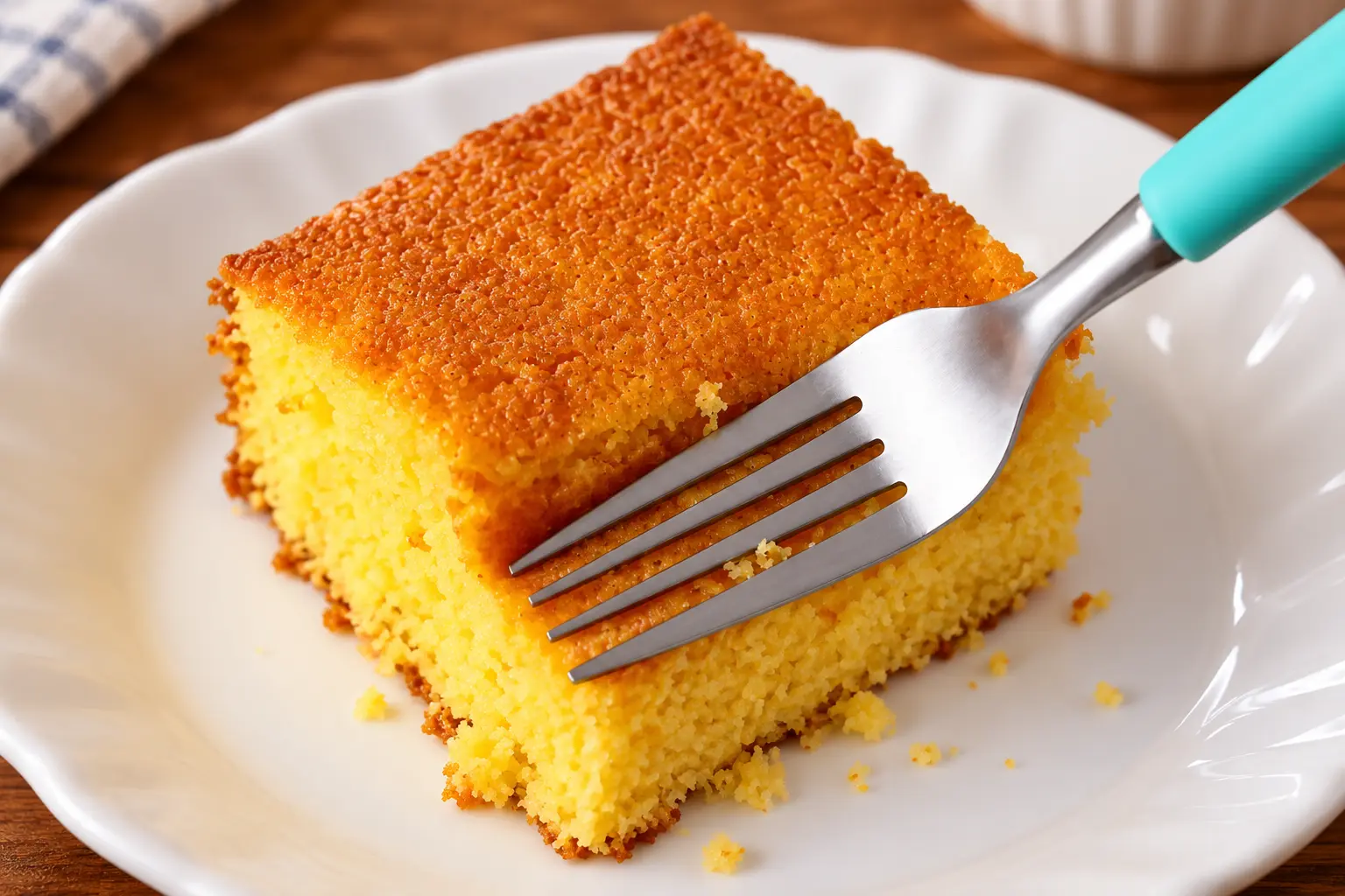 RECEITA DE BOLO DE FUBÁ FOFINHO