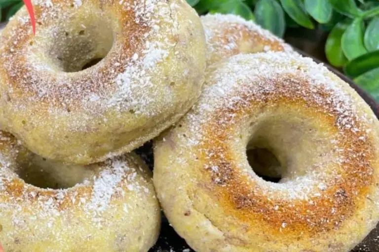 Rosquinha zero açúcar com fubá, coco e banana fica leve e prática para o lanche - Imagem 1