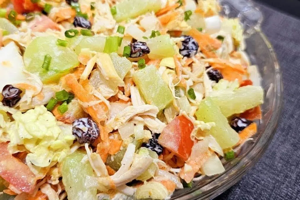 Salada de acelga cremosa
