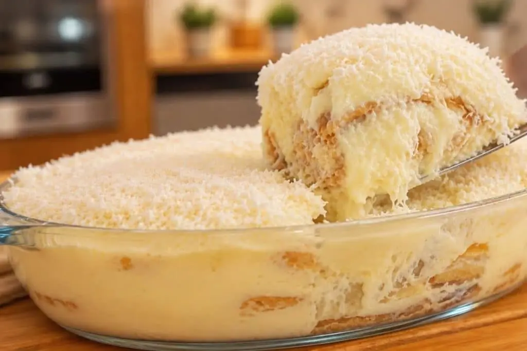 Sobremesa de coco
