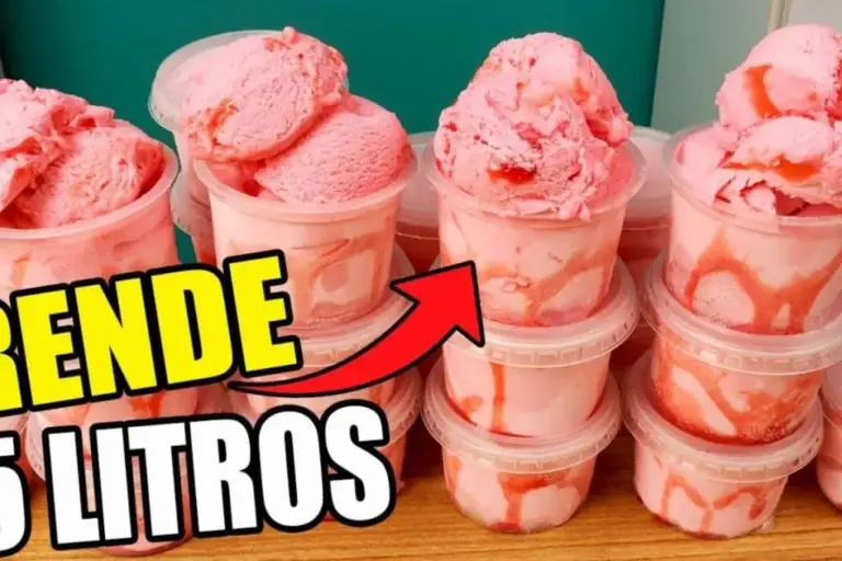 Sorvete caseiro rende 5 litros e promete economia para a família - Imagem 1