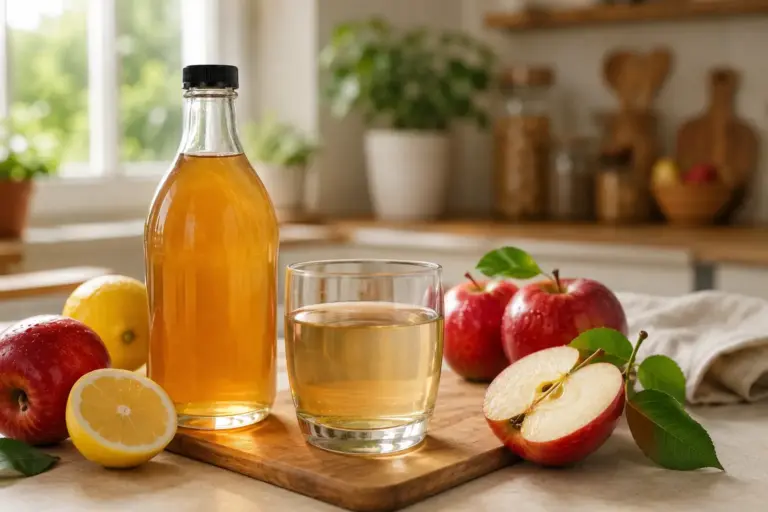 Vinagre de Maçã com Água