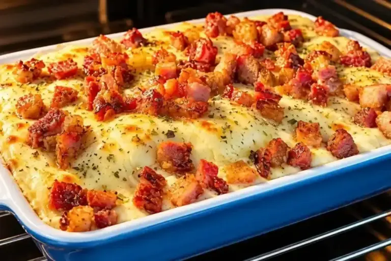 Almoço cremoso fica pronto em poucos minutos e leva bacon, batata e muçarela