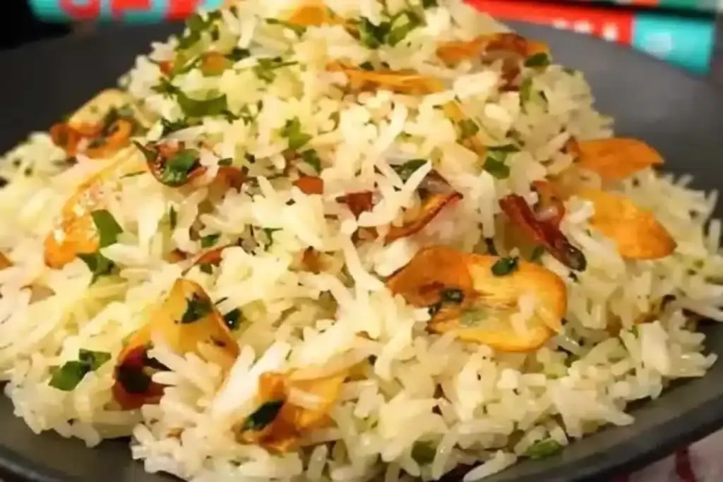 Arroz alho e óleo