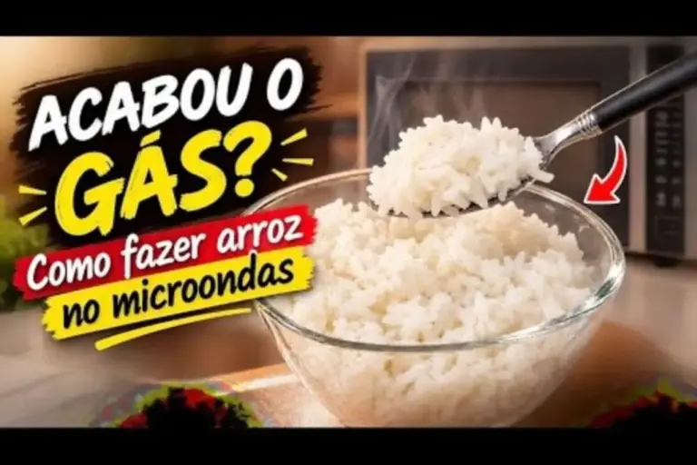 Arroz de micro-ondas fica pronto em poucos minutos e é opção prática para o dia a dia