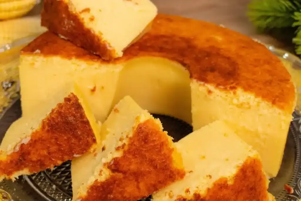 Bolo de milho cremoso