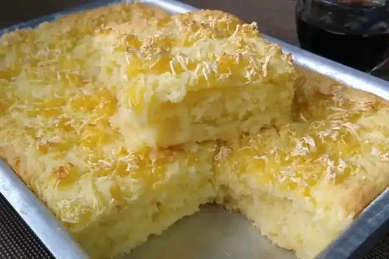 Bolo mané pelado no liquidificador fica cremoso, fofo e é opção para o café - Imagem 1