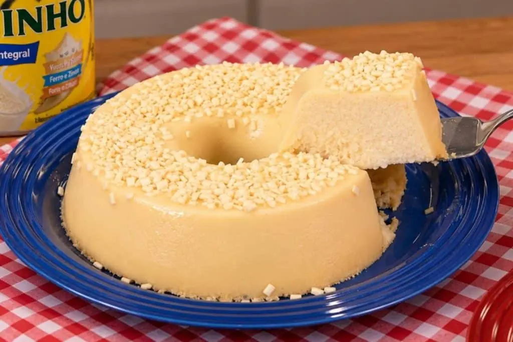Brigadeirão de leite Ninho