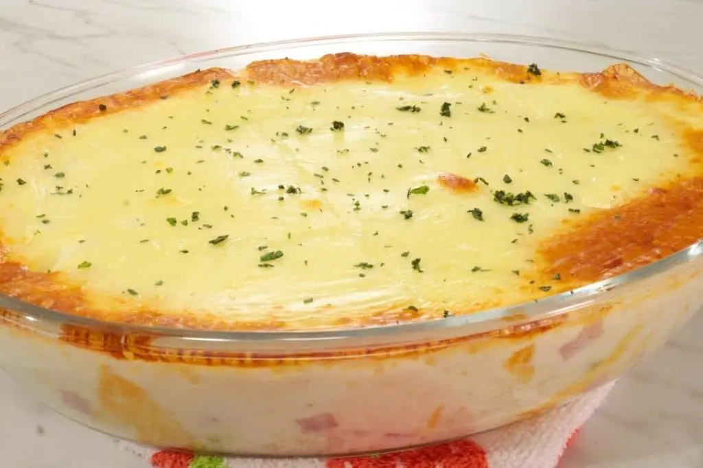 Couve-flor gratinada