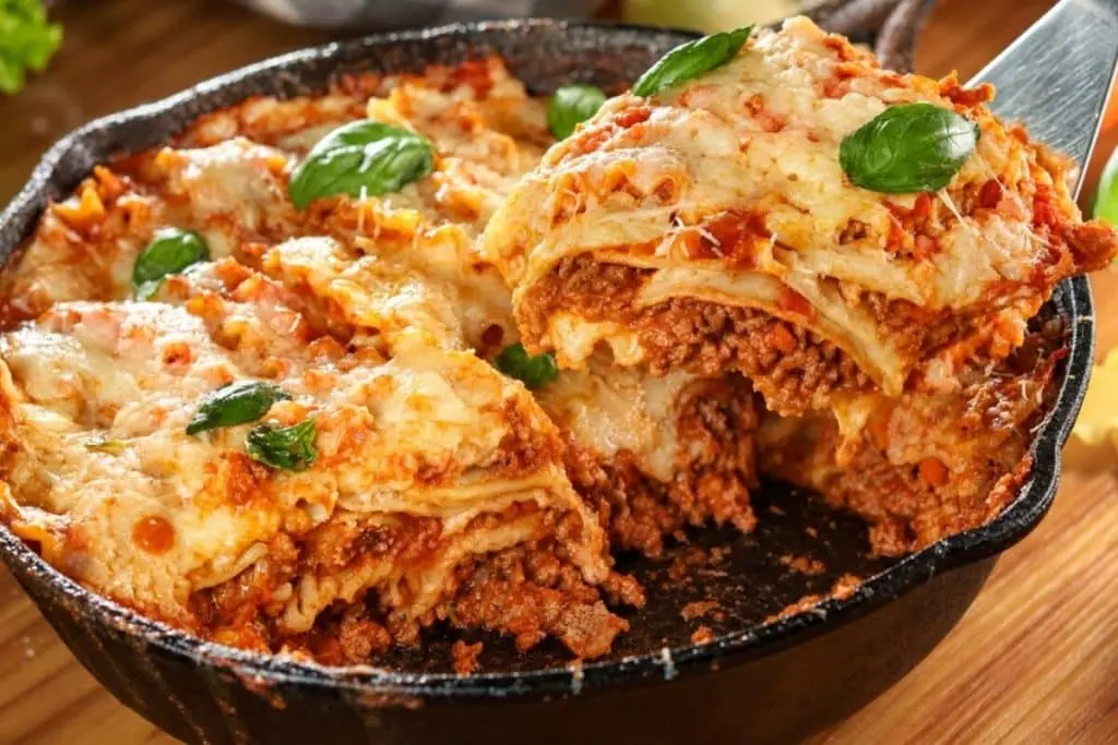 Lasanha de frigideira
