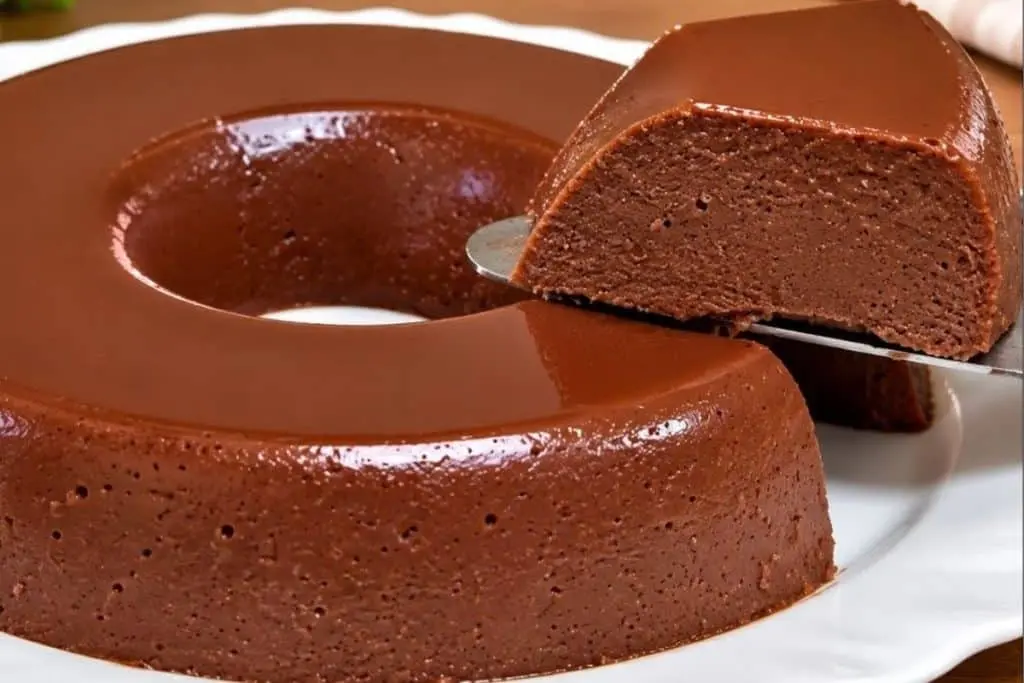Pudim de chocolate