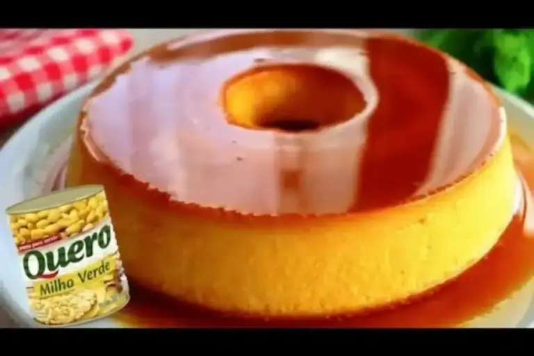 Pudim de milho cremoso ganha destaque como sobremesa leve e geladinha - Imagem 1