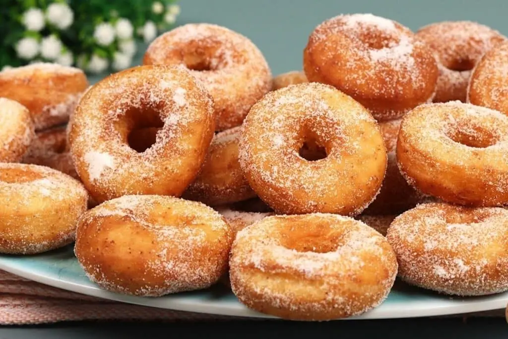 Rosquinha frita caseira
