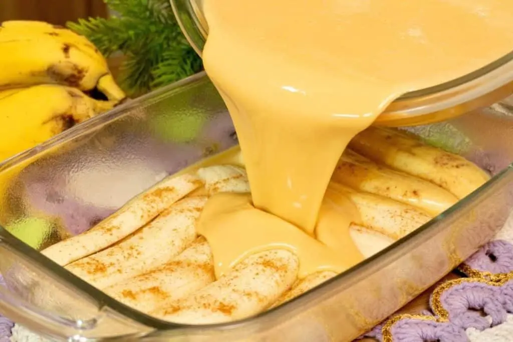 Sobremesa de banana