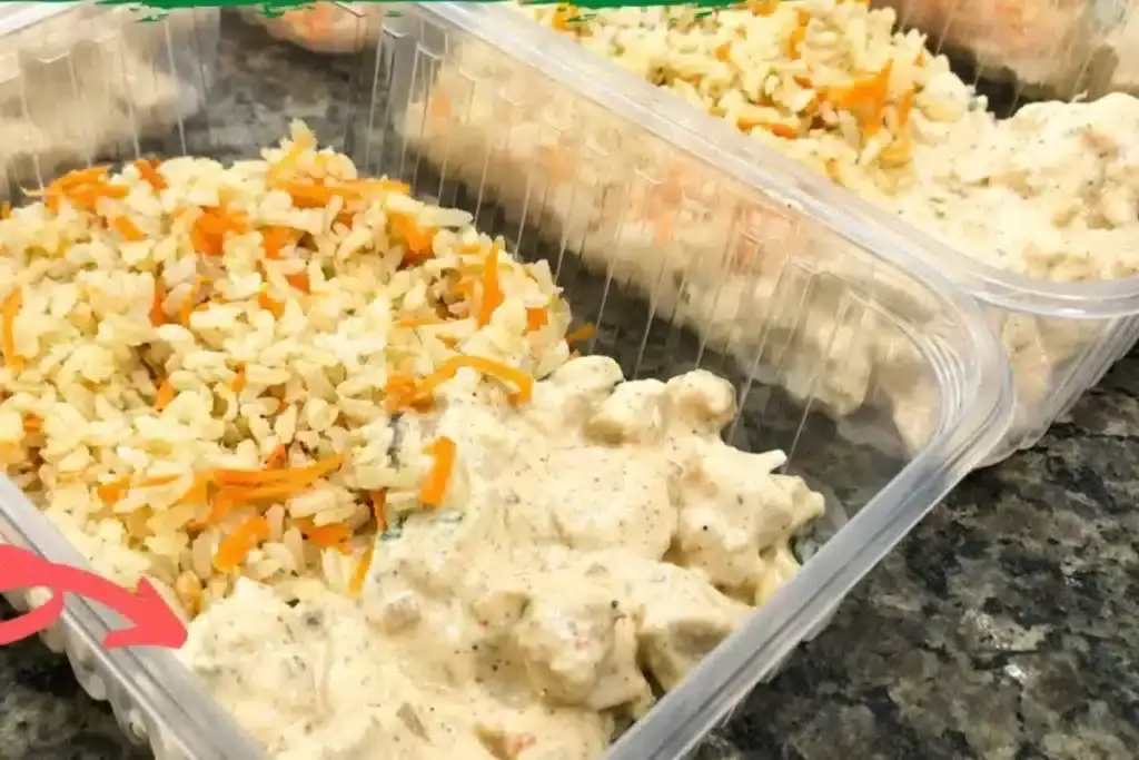 Strogonoff de frango fit