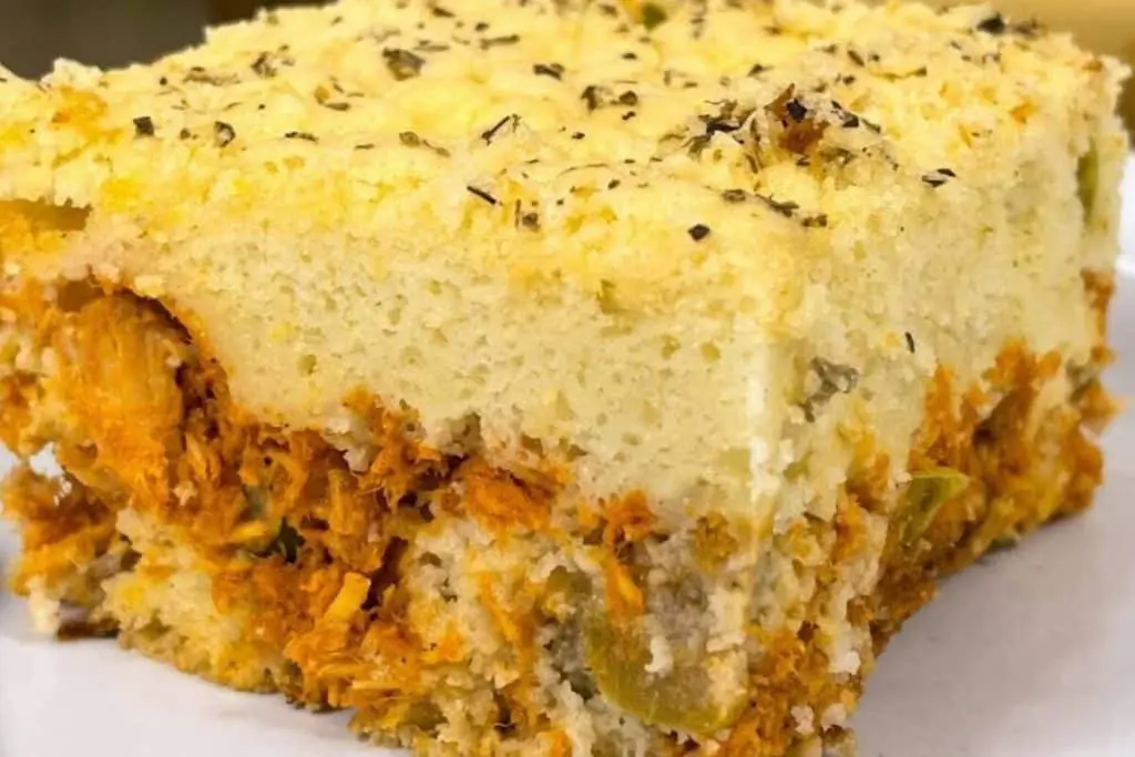 Torta de frango sem glúten