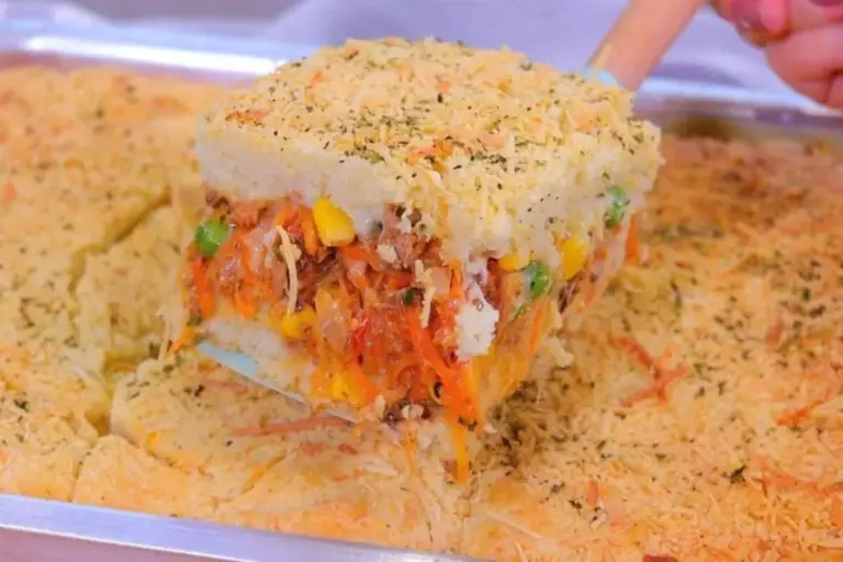 Torta de sardinha de liquidificador fica fofa e econômica para o lanche - Imagem 1
