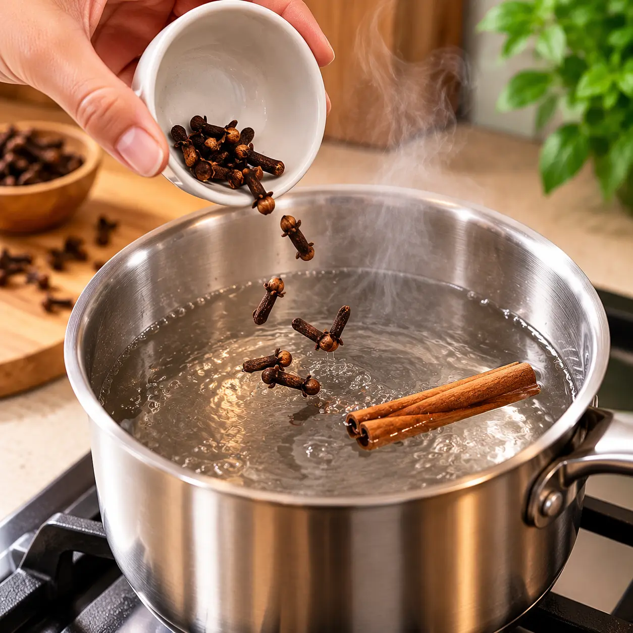 Passo 2 da receita Chá Mágico de Cravo: Como Fazer, Receita e Benefícios
